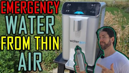 Emergency Water Source Almost Anywhere (Even in an Apartment): Solaris Atmospheric Water Generator